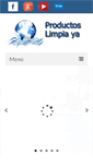 Mobile Screenshot of productoslimpiaya.com